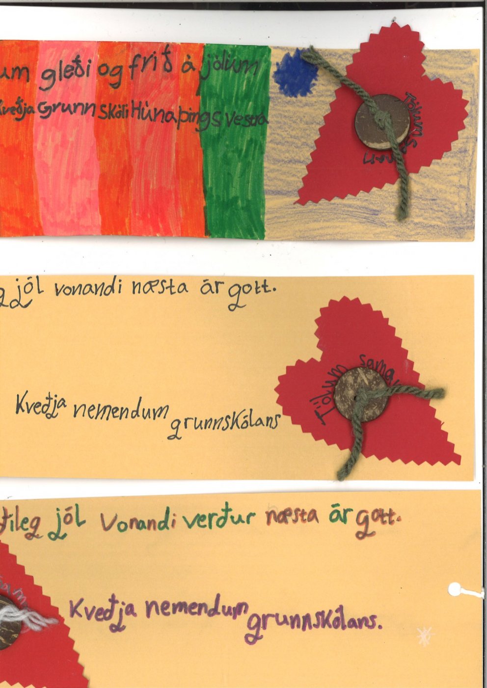 Jólakveðjur til íbúa