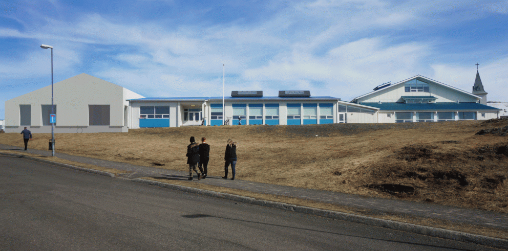 Tímabundið starf í skólanum