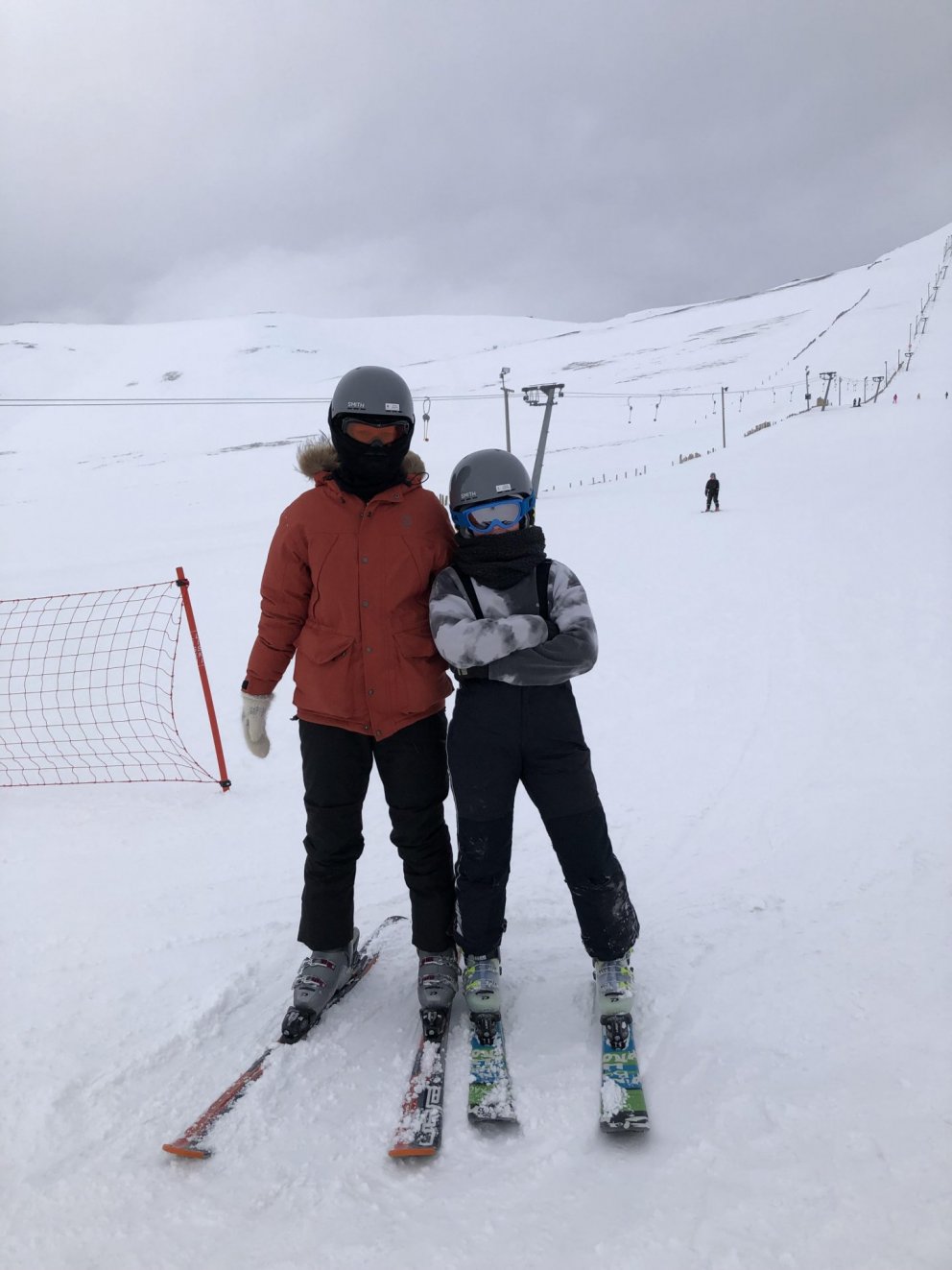 Vel heppnuð skíðaferð unglingastigs