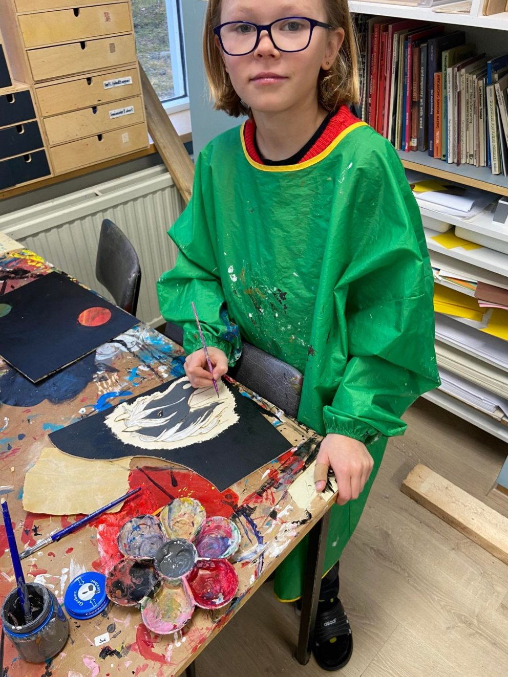 Flott verkefni í smíði