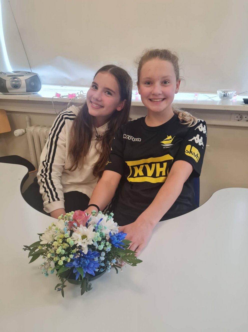 Blómaskreytingar í framreiðsluvali