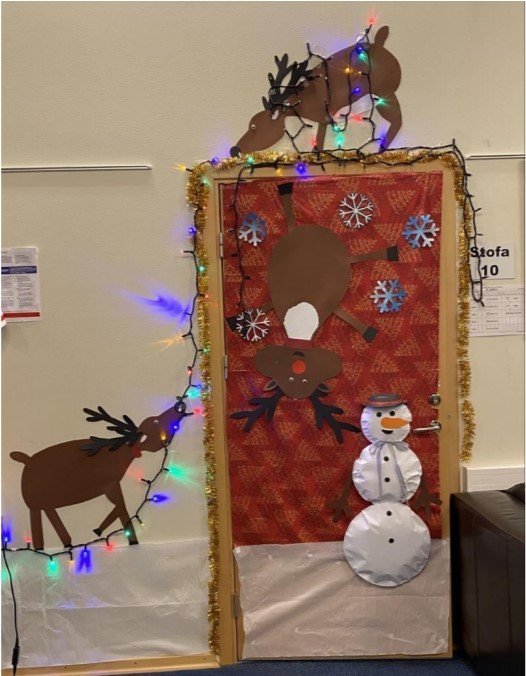 Hurðaskreytingakeppni