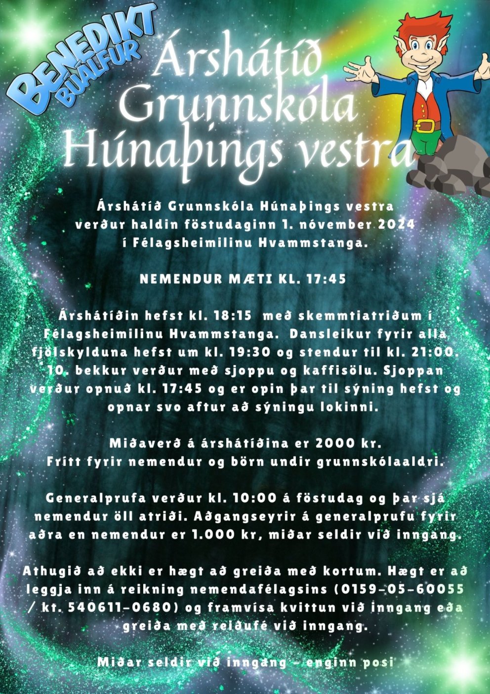 Árshátíð grunnskólans