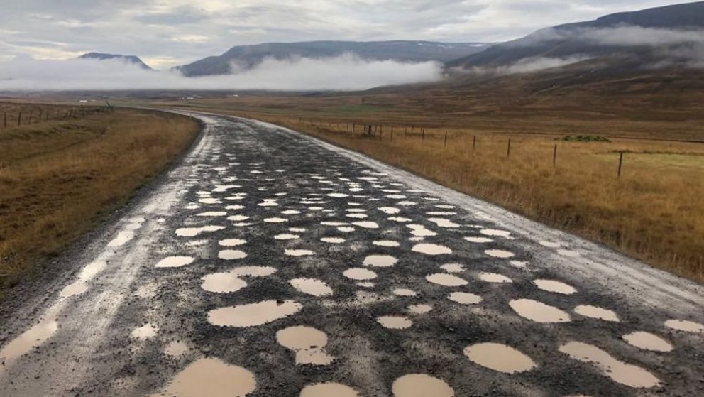 Lenging á aksturstíma vegna ástands Vatnsnesvegar