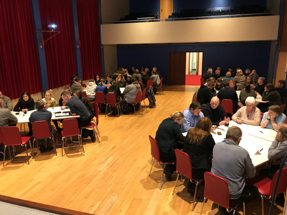 Góður íbúafundur um framtíðarskipan skólamála