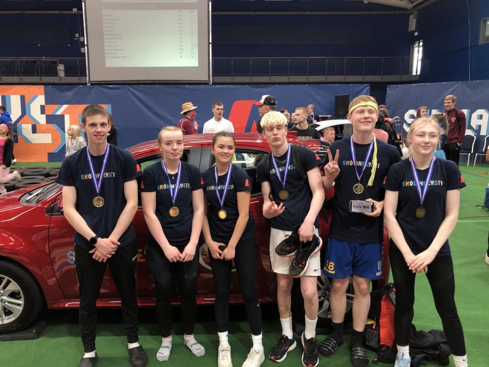 Skólahreysti um síðustu helgi