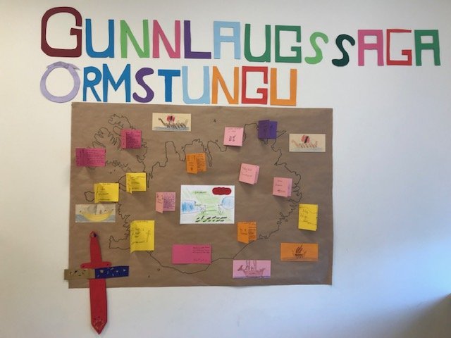 Umsagnir nemenda um verkefni í íslensku