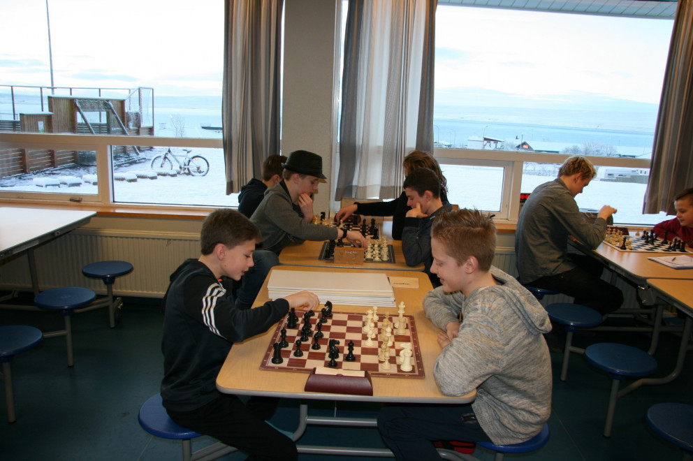 Skákmót 26. jan - úrslit