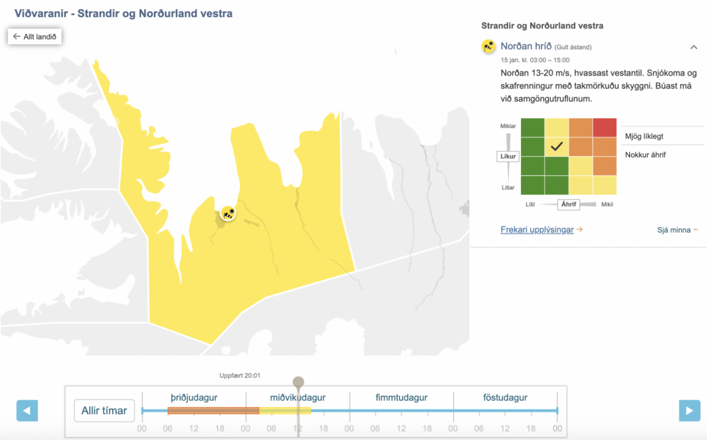 Enginn skólaakstur verður á morgun, miðvikudag