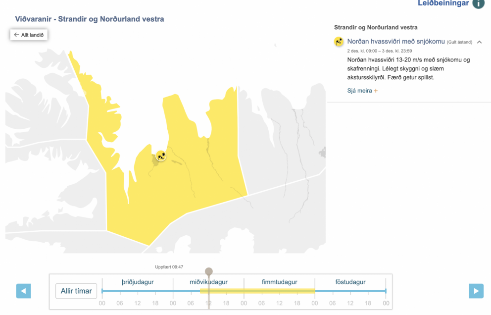 Skólaakstur fellur niður á morgun, 2. desember