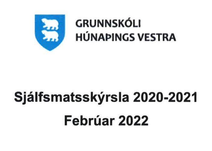 Sjálfsmatsskýrsla 2020-2021
