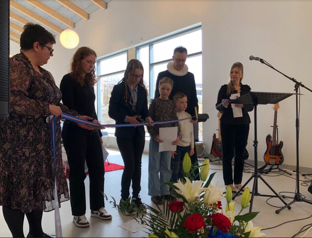 Vígsla nýbyggingar