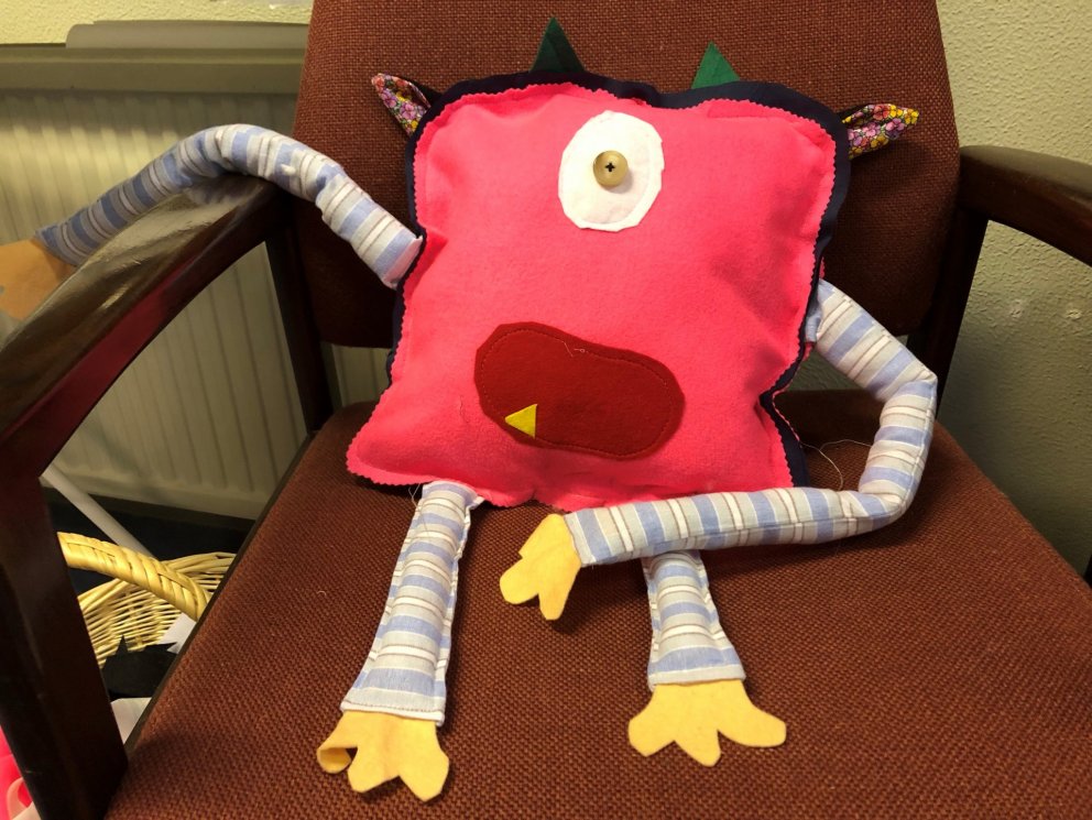 Sýninshorn af textílvinnu