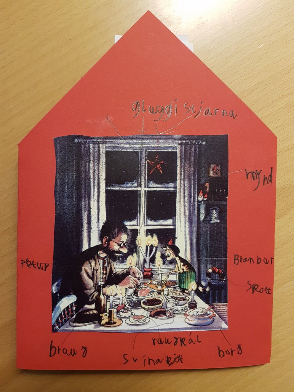 Skemmtilegt verkefni í 2. bekk