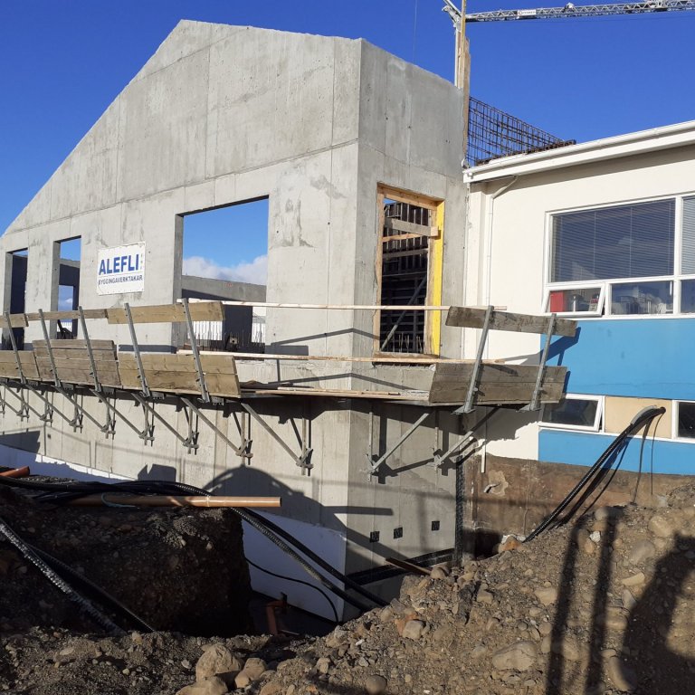 Framkvæmdaferill nýbyggingar