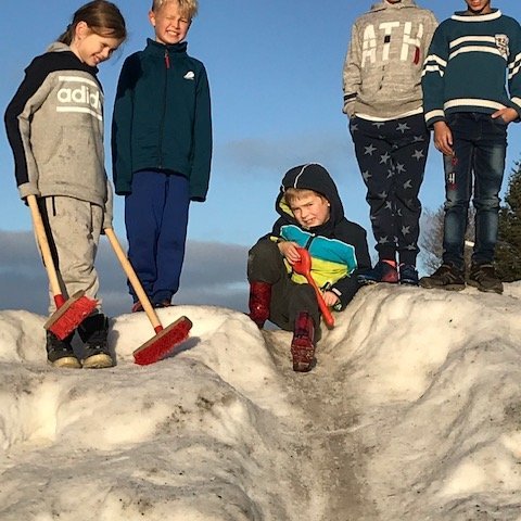 Fjör í frímínútum