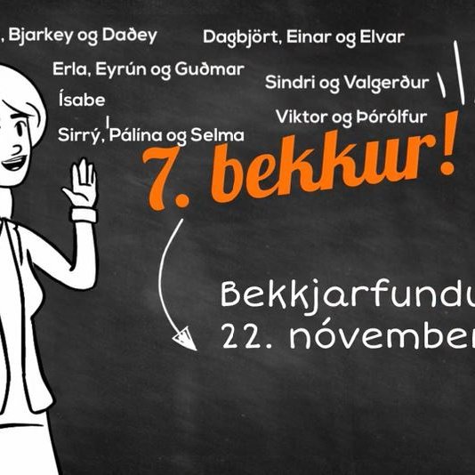 Bekkjarfundur 7. bekkjar