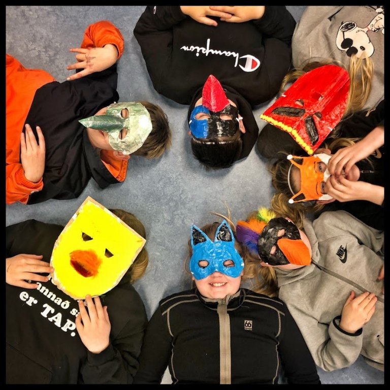 Nokkrar myndir úr skólastarfinu