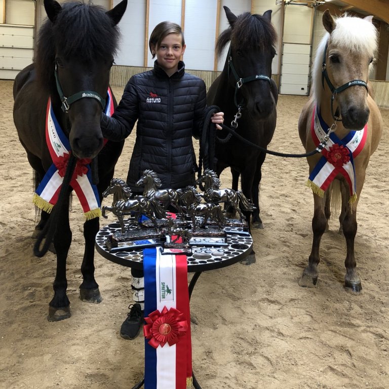 Góður árangur hjá Guðmari Hólm í hestamennskunni