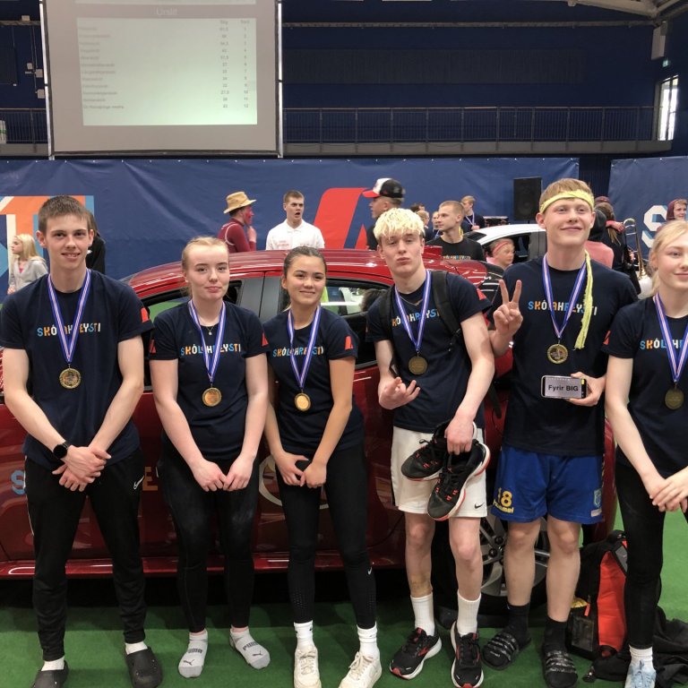 Skólahreysti um síðustu helgi