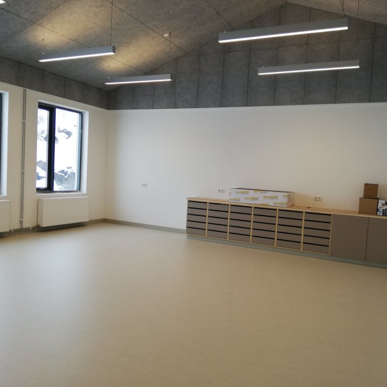 Framkvæmdir í fullum gangi