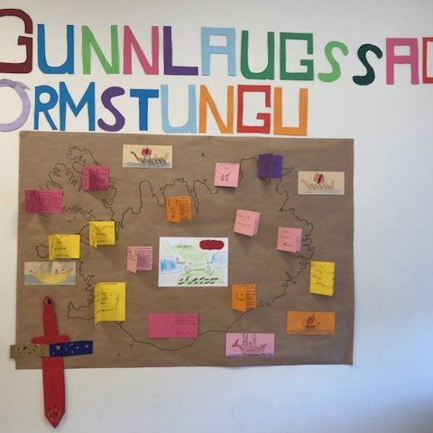 Umsagnir nemenda um verkefni í íslensku