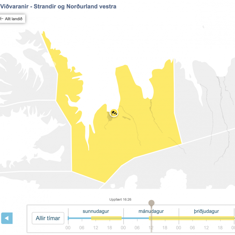 Skólaakstur fellur niður á morgun en skóli opinn
