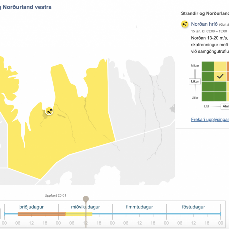 Enginn skólaakstur verður á morgun, miðvikudag