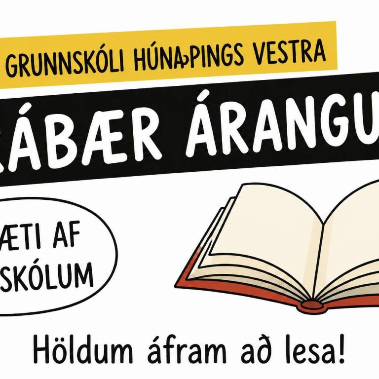 Frábær árangur í Svakalegu lestrarkeppninni